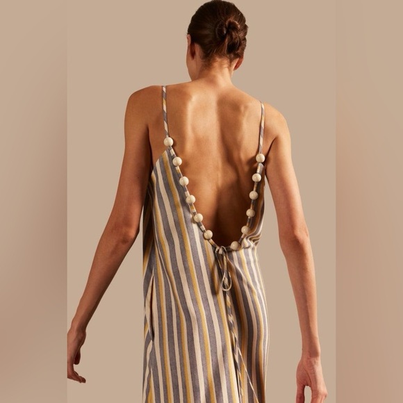 Adriana Degreas Dresses & Skirts - NWT Adriana Degreas Golden Age Straps Maxi Dress Small